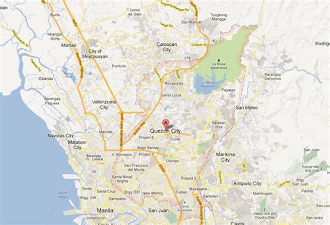 Quezon City Map