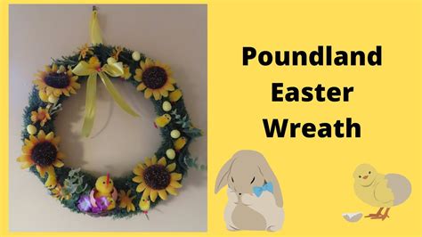 Poundland Easter Wreath Youtube