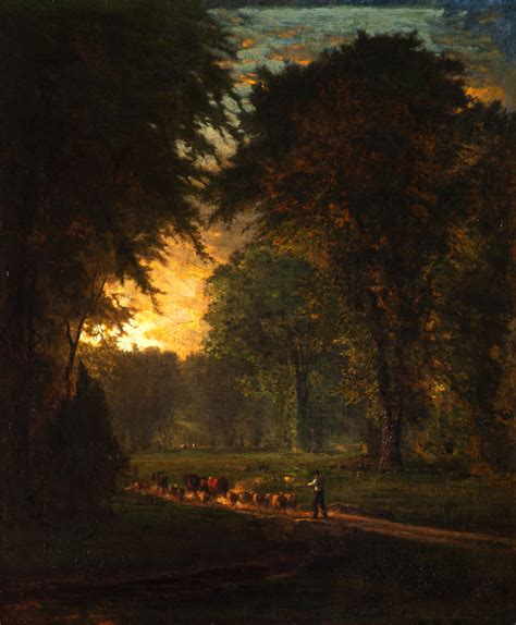 The Close Of Day By George Inness Buy Art Online Artprice
