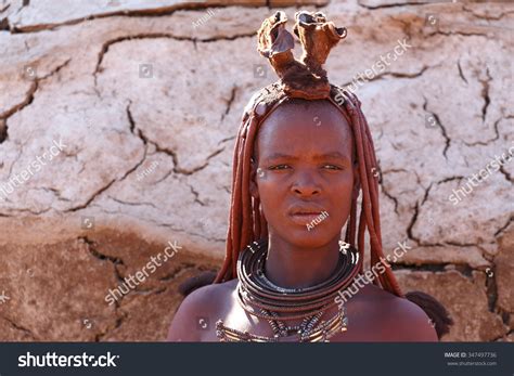 Namibia Kamanjab October 10 Himba Tribe Stock Photo 347497736