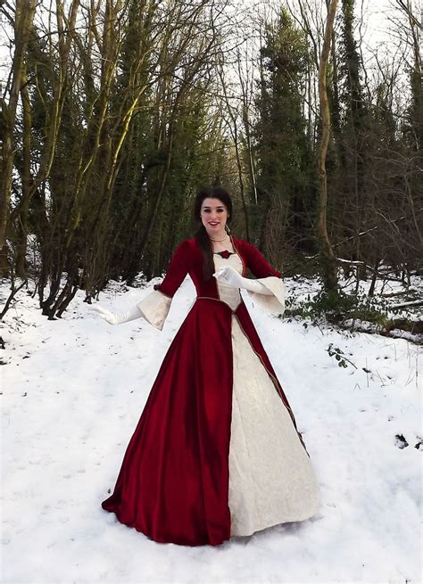 Custom Made Beauty And The Beast Costume Belle Christmas Dress Belle