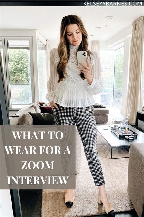 What To Wear For A Zoom Interview Zoom Interview Outfit Creative