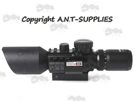 AnTac 3 10x42eg Compact Rifle Scope With Tri Rail Body