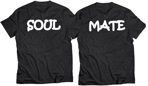 Soul Mate Couple Tshirts Couple Matching Shirts Soul Mates Etsy