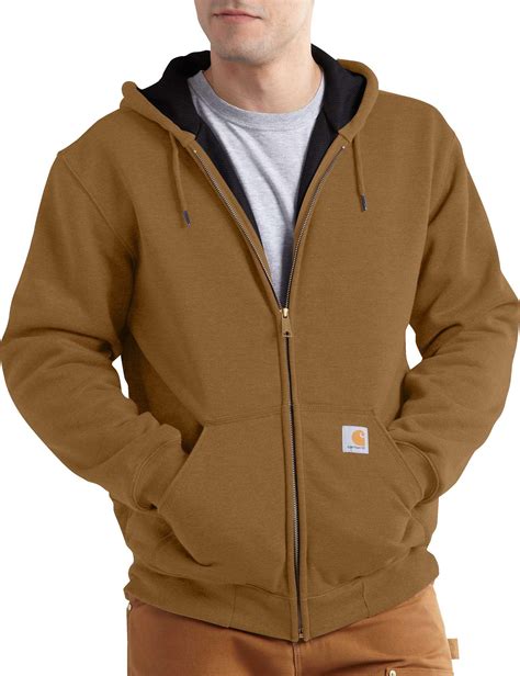 Carhartt Synthetic Rutland Thermal Lined Hoodie In Brown For Men Lyst