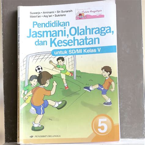 Buku Olahraga Dan Kesehatan Kelas 5-Download Buku Penjaskes Kelas 5 Penerbit Erlangga Dunia 