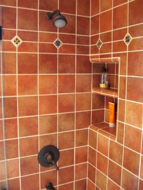 Bathroom Tile With Terracotta Bathroom Tile With Terracotta Design