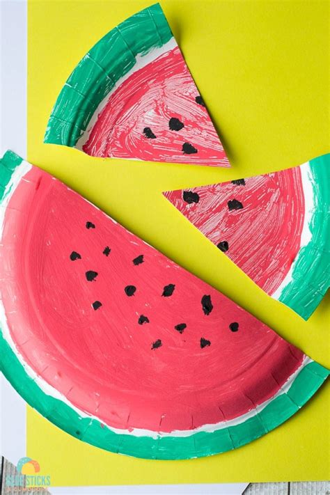 17 Fun Paper Plate Crafts For Summer Glue Sticks And Gumdrops