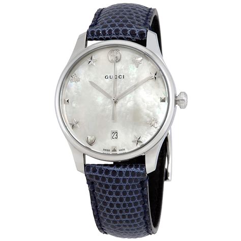 Gucci Ya1264049 G Timeless Ladies Quartz Watch