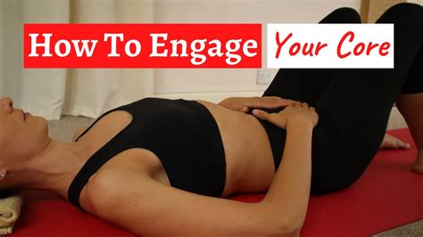 How To Engage Your Core Pilates Core Activation For Beginners Youtube