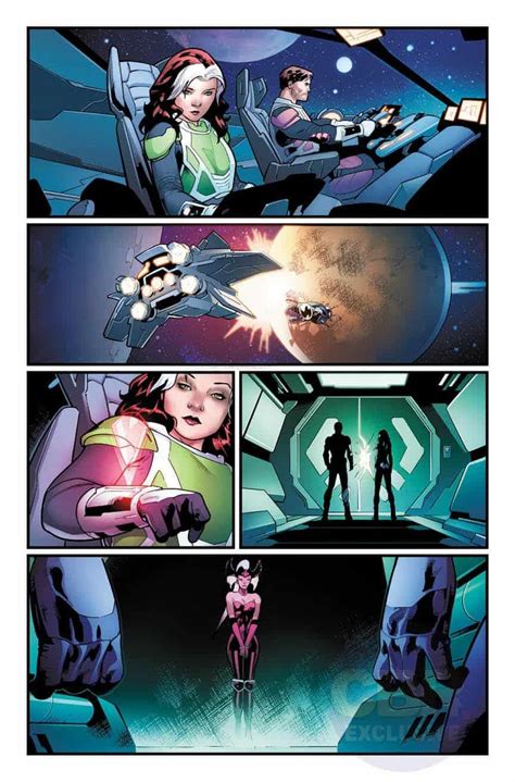 Marvel Comics Universe And Mr And Mrs X 1 Spoilers Gambit And Rogue