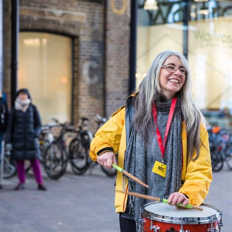 Dame Evelyn Glennie Performs Echoes From The Birdcage Kings Cross