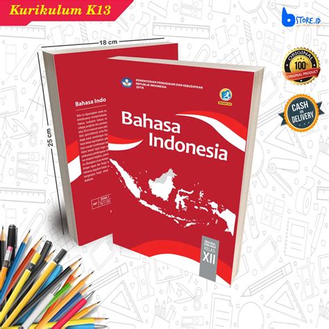 Jual Buku Ajar Siswa Sma Kelas 12 Bahasa Indonesia Semester 1 Dan 2