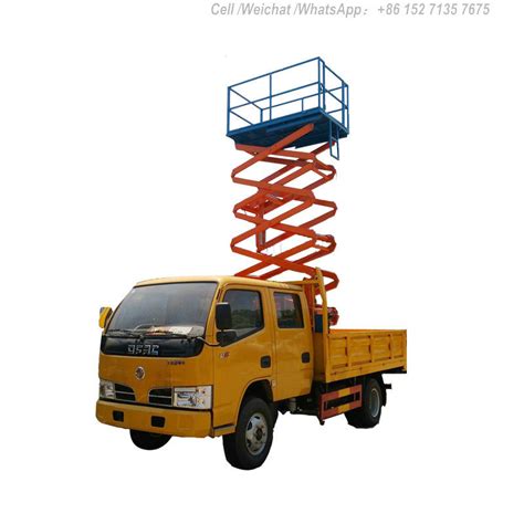 Wholesale Aerial Work Platform Truck Mounted Vertical Man Lifting 10m