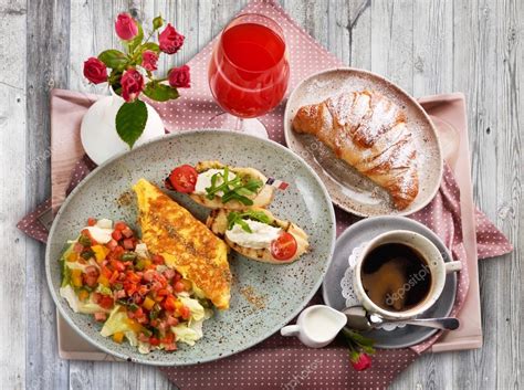 Images Italian Breakfast A Traditional Italian Breakfast — Stock
