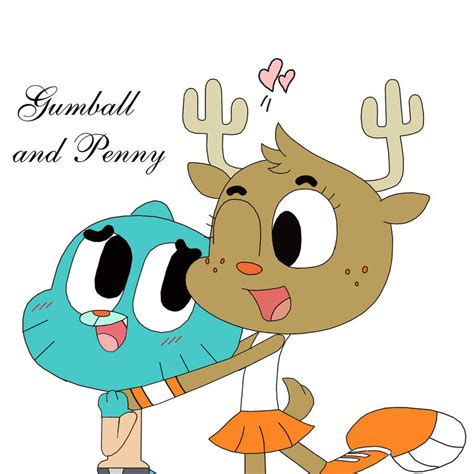 Image Gumball Watterson And Penny Fitzgerald By Spoonythatscareful