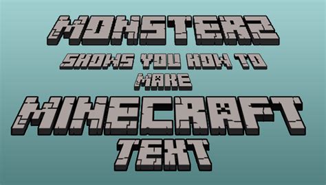 Шрифты для фотошопа в стиле майнкрафт Minecraft Minecraft
