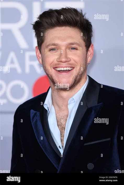 Niall Horan Arriving For The Brit Awards 2020 At The O2 Arena London