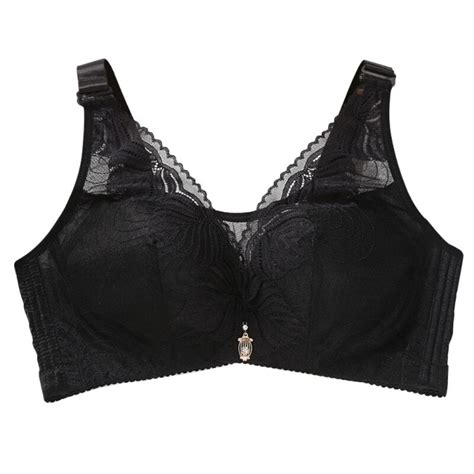 Women Super Push Up Bras Soft Padded Breathable Lace Mesh Embroidery