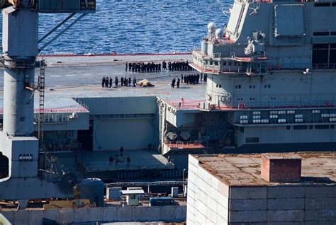 Russian Aircraft Carrier Admiral Kuznetsov