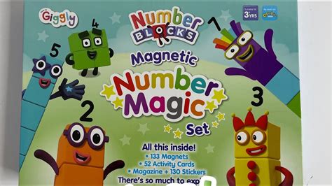 Numberblocks Magnetic Number Magic Play Set 🥰 Youtube