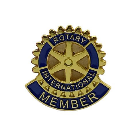 Rotary Member Lapel Pin Licensed Vendor Rotary Emblem Merchandise