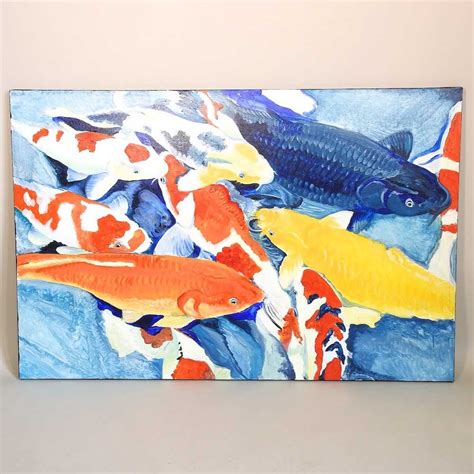 Lot 243 Clive Fredriksson Contemporary Koi Carp