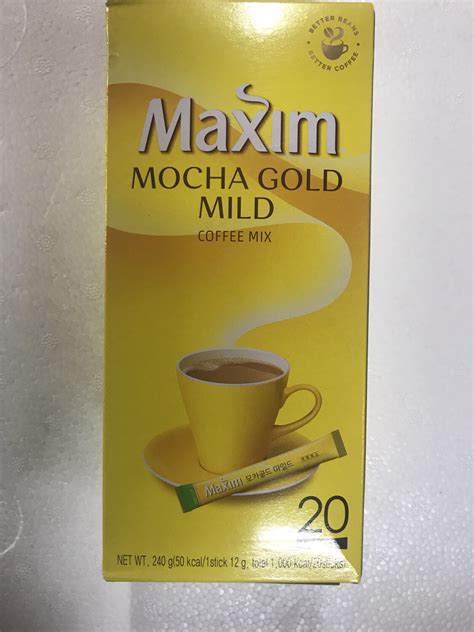 Kopi Maxim Kuning 20 Stik Mocha Gold Mild
