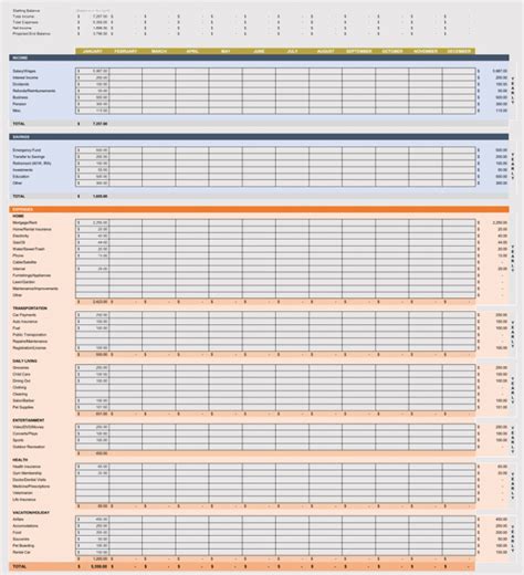 Expense Record And Tracking Sheet Templates Weekly Monthly