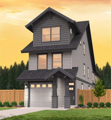 Home For All Skinny Three Story Home Design Adu Multi Suite M 2251