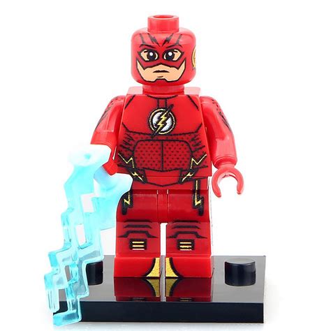 Minifigure Flash Dc Comics Super Heroes Compatible Lego Building Block Toys