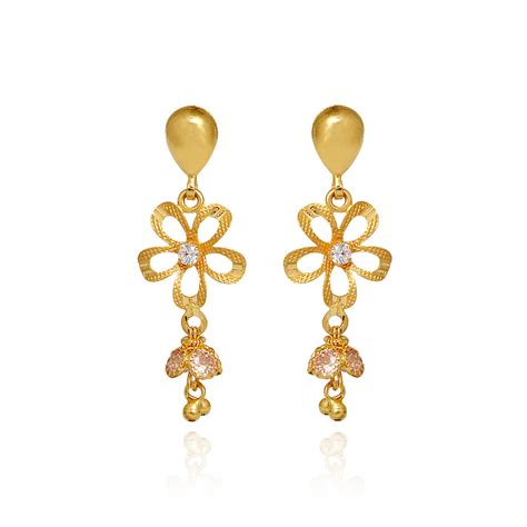 earrings new fashion women elegant gold earrings grt jewellers