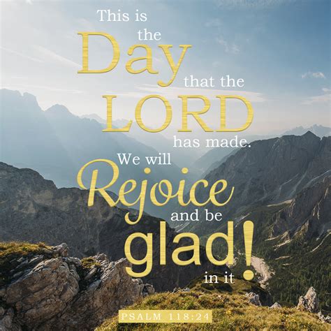 Quote This Is The Day That The Lord Has Made Psalm 11824 Digital