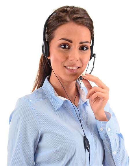 Call Center Operator Customer Support Stock Photo Image Of Helpdesk