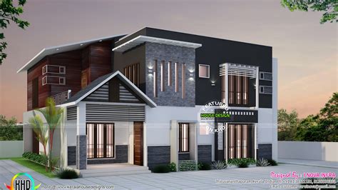 2400 Sq Ft Modern Home At Kollam Kerala Home Design And Floor Plans
