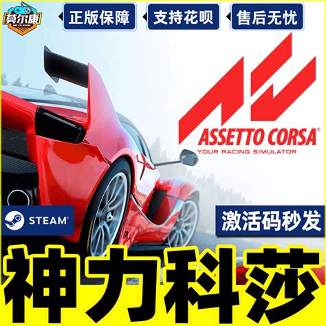 PC中文正版 steam神力科莎 Assetto Corsa CDK激活码神力科莎争锋挑战者扩展包赛车游戏 虎窝淘