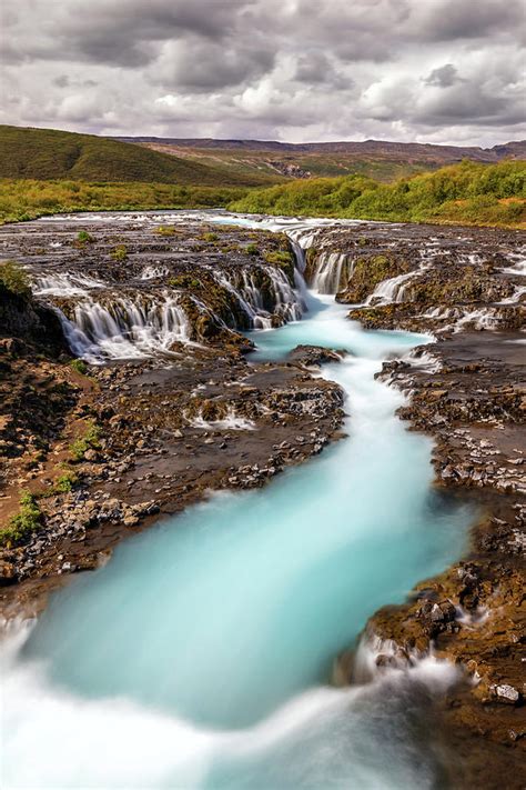 Blue Water Of Bruarfoss Iceland Photograph By Pierre Leclerc Photography