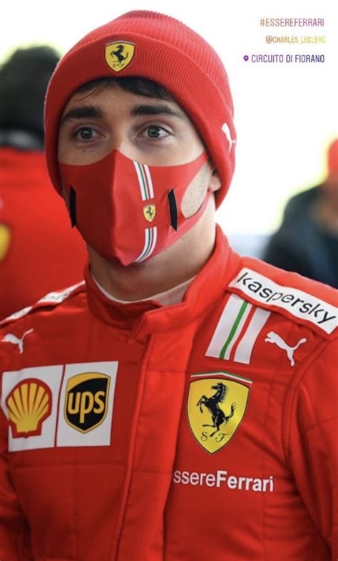 I count 8 trucks in this picture which means minimum 8 drivers, likely 16 just to get the stuff to the track. Pictures: Ferrari 2021 F1 driver overalls and teamwear