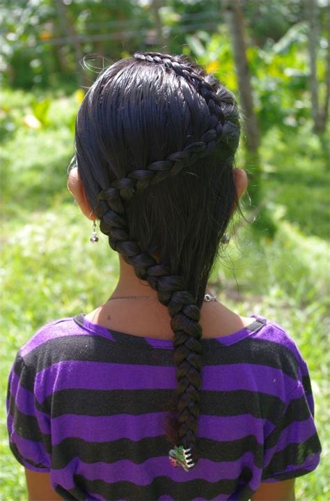 15 Inspirations Of Zig Zag Braided Hairstyles Hair Styles Hair