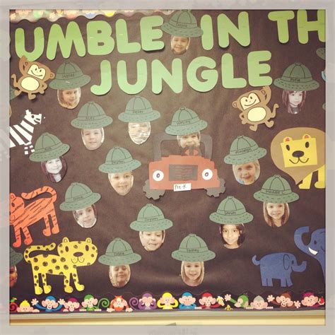 Jungle Bulletin Safari Theme Classroom Jungle Theme Classroom