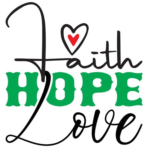 Faith Hope Love Vector Art Icons And Graphics For Free Download