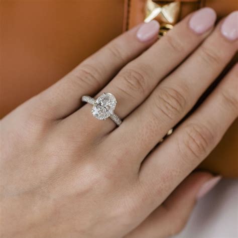 5 Carat Oval Diamond Engagement Ring