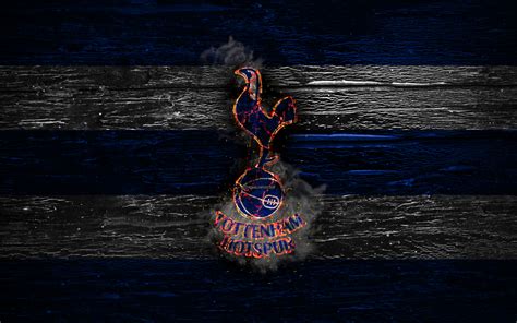 Some logos are clickable and available in large sizes. Download wallpapers Tottenham Hotspur FC, fire logo, Premier League, blue and white lines ...