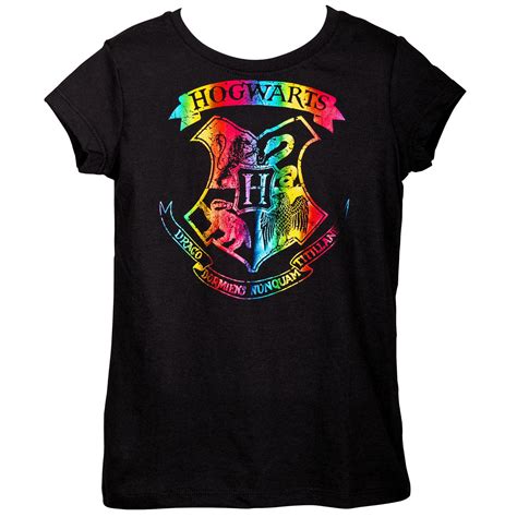 Harry Potter Hogwarts Girls Youth T Shirt Large 10 12