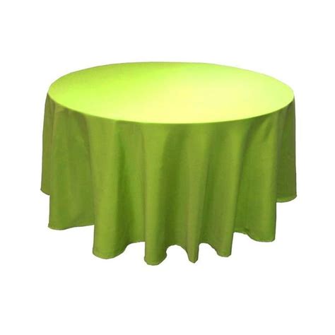 120 Inch Round Polyester Tablecloth 24 Color Table Cover Wedding