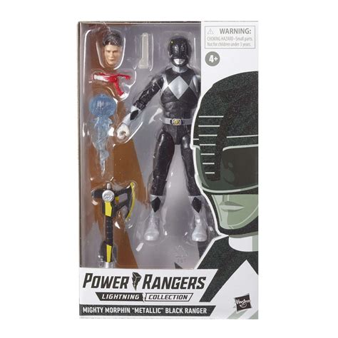 Power Rangers Mighty Morphin Lightning Collection Black Ranger