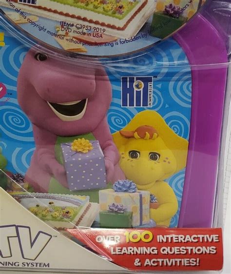 Fisher Price Interactv Dvd Based Learning Celebrate With Barney Baby