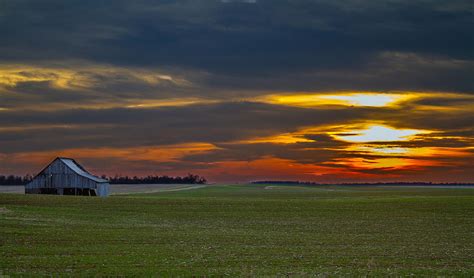 Rural Sunset 2 Photograph By Rick Mckee Fine Art America
