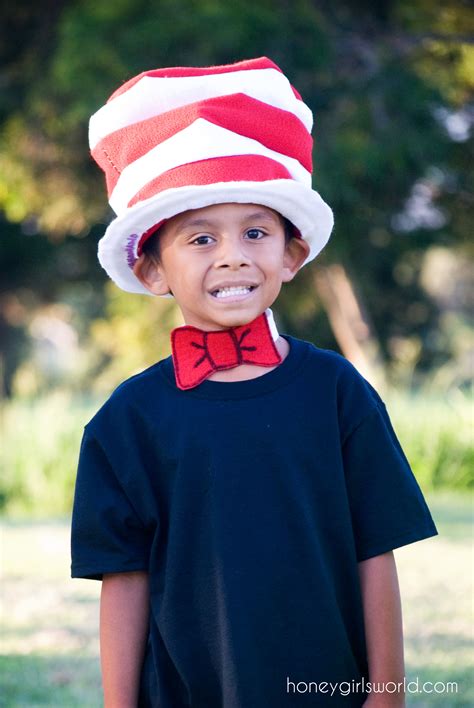 Book Character Dress Up Day Easy Diy Dr Seuss Cat In The Hat And Sam