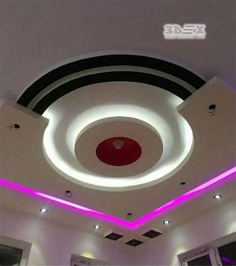 People often choose grey walls and roof of their living room. Latest 50 POP false ceiling designs for living room hall 2019